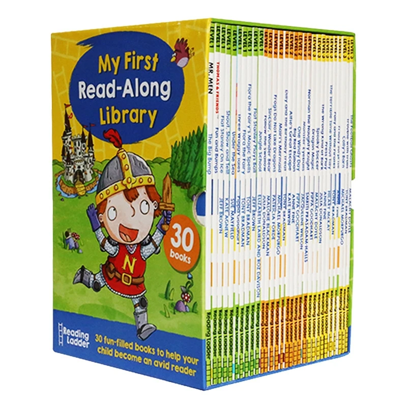 Книга с надписью «My First Read-Along», 30 книг/набор