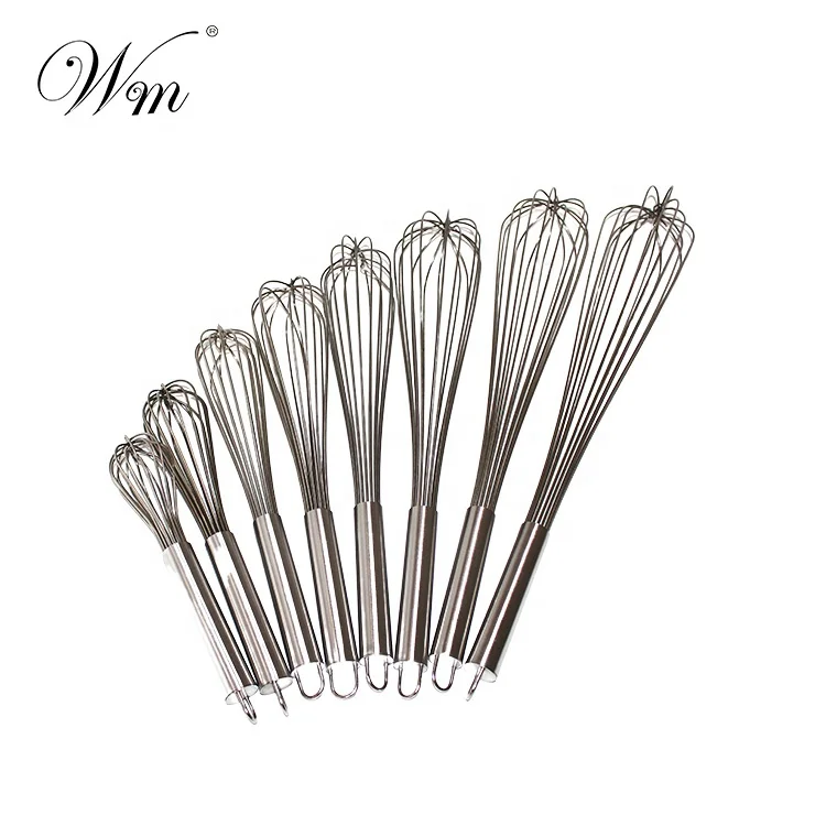 Stainless Steel 8-wire Whisk Kitchen tool bake egg whisk