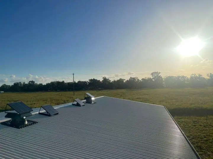 Solar fan with panel 60W, roof ventilation fan home use air cooler exhaust fan