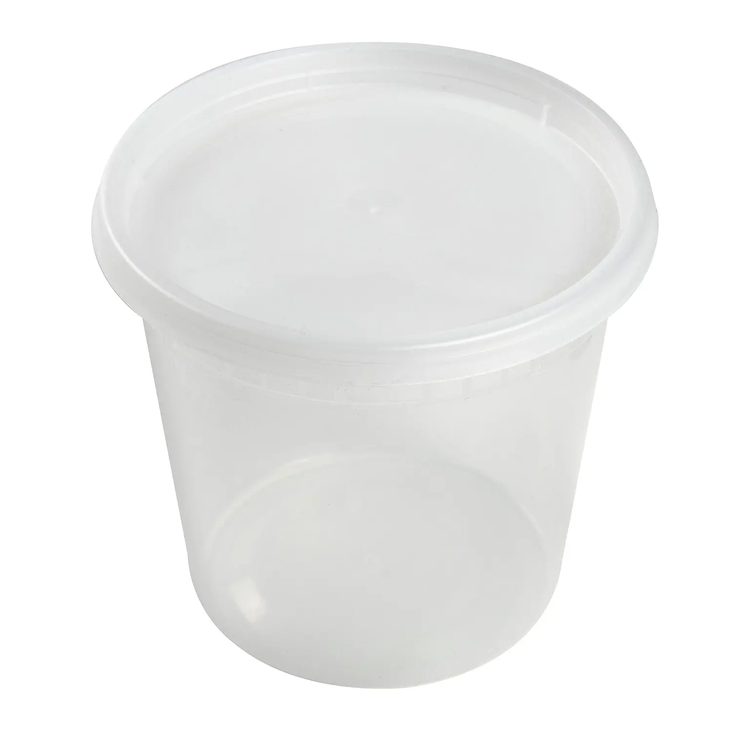 16 oz Plastic Deli Food Storage Soup Containers restaurant food application