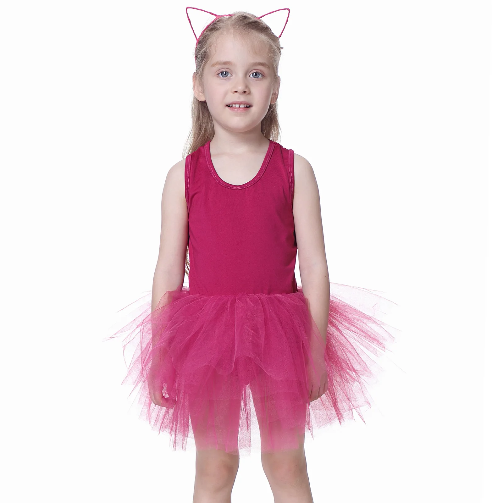 Wholesale girls clothes private label ballet tu--tu tulle baby dress