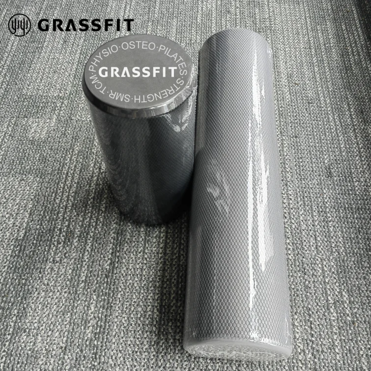 Private label Yoga Fitness Gym Exercise 30cm 45cm 60cm 90cm fascial Massage Myofascial Release EVA Solid yoga Muscle Foam Roller