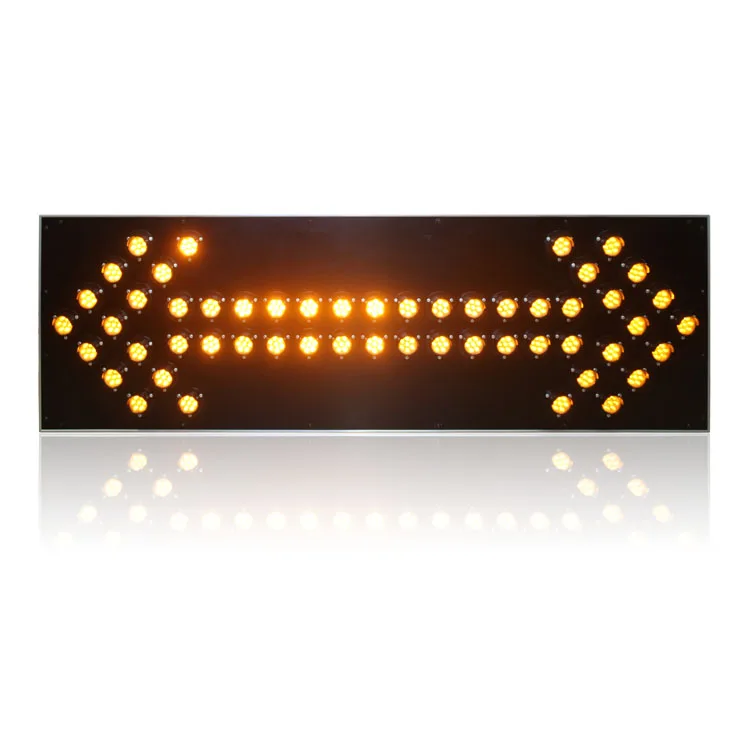600*400mm aluminum Truck Mounted traffic arrow LED road sign board
