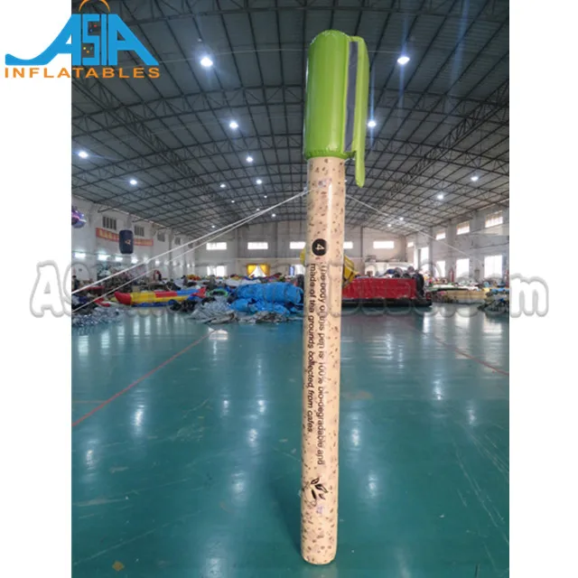 Giant Inflatable Tumbler Pen Replica Advertising Balloon Speech Bubble Balloon For Event