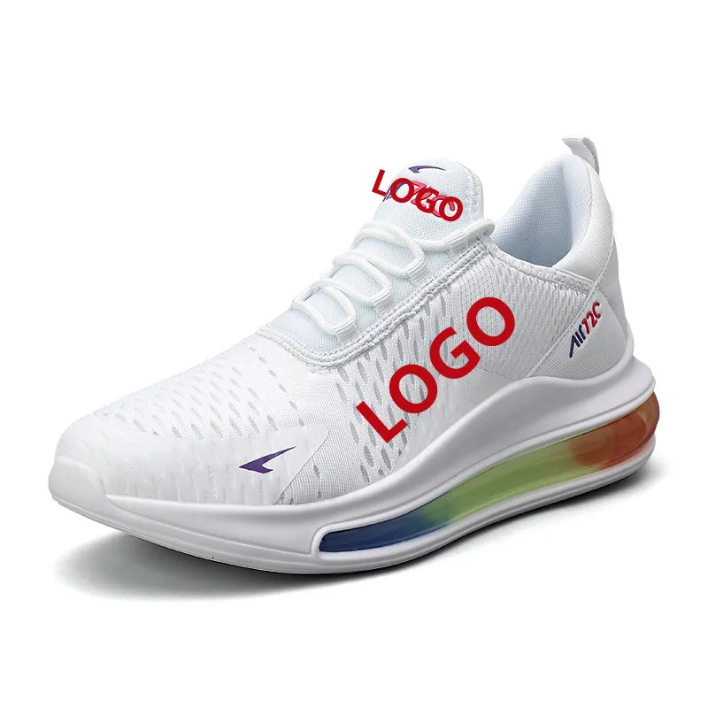 Mesh Upper Rubber Air Cushion Sole Sport Shoes For Men 1 Pair Best Quality Men Sneakers Custom Man Shoes 2021 Sneakers