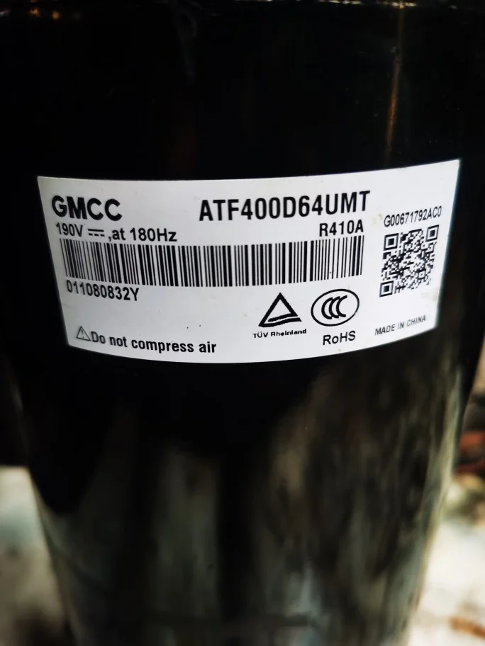 ATF235D22UMT 180 Гц роторный инверторный компрессор для компрессора GMCC