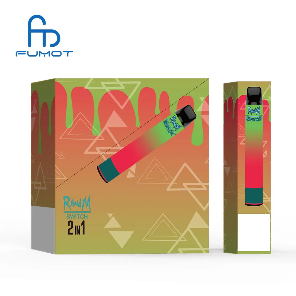 Оригинальный R и м переключатель 2in1 randm 2400 раз 6 видов цветов