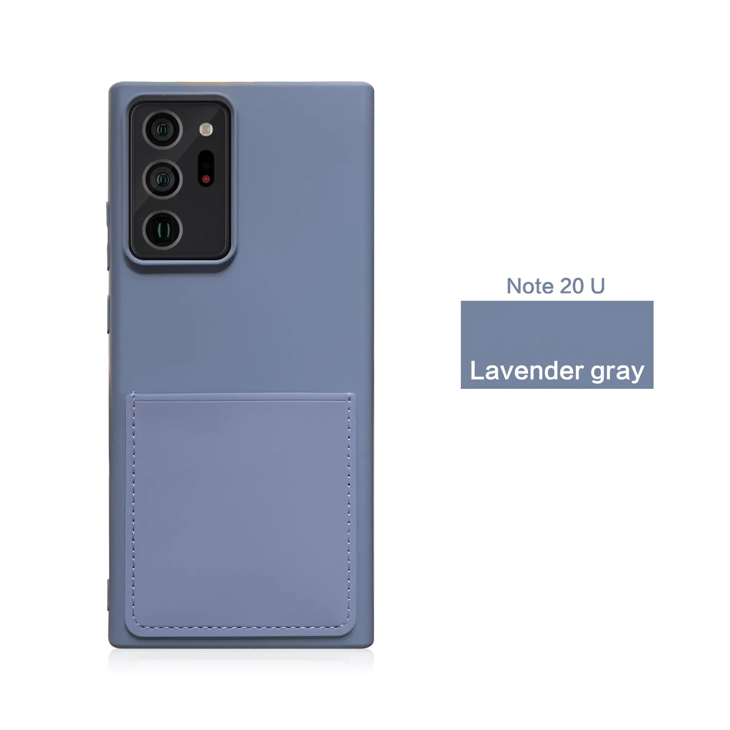 Силиконовый чехол для телефона Samsung note 20 ultra с держателем для карт, Мягкий противоударный чехол-бумажник
