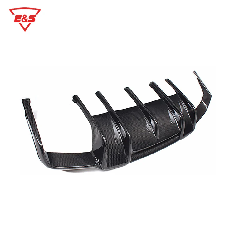Hot Selling Rear Diffuser For Mercedes Benz CLS W218 2012-2014 Carbon Fiber Rear Bumper lip Diffuser