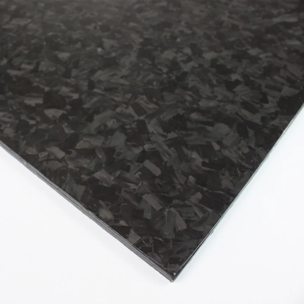 New style Forged carbon fiber composite board mixed and disorderly texture carbon fiber sheet wholesale