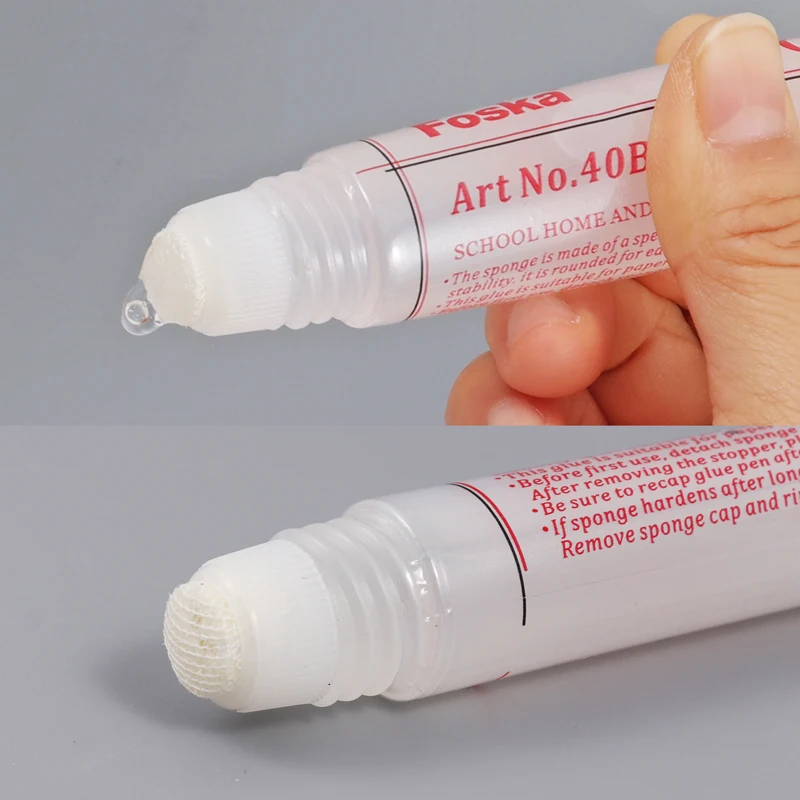 Стационарный прозрачный жидкий клей 50 г