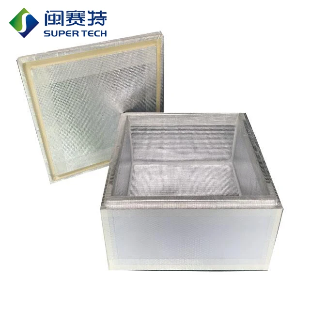 Excellent Heat Preservation and Insulation Performance Fumed Silica VIP Insulated Box for Pharmaceutical Delivery and Beach Use