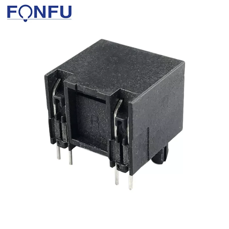 8P8C Ethernet RJ45 female Connector with light Without Shielded Modular Jack