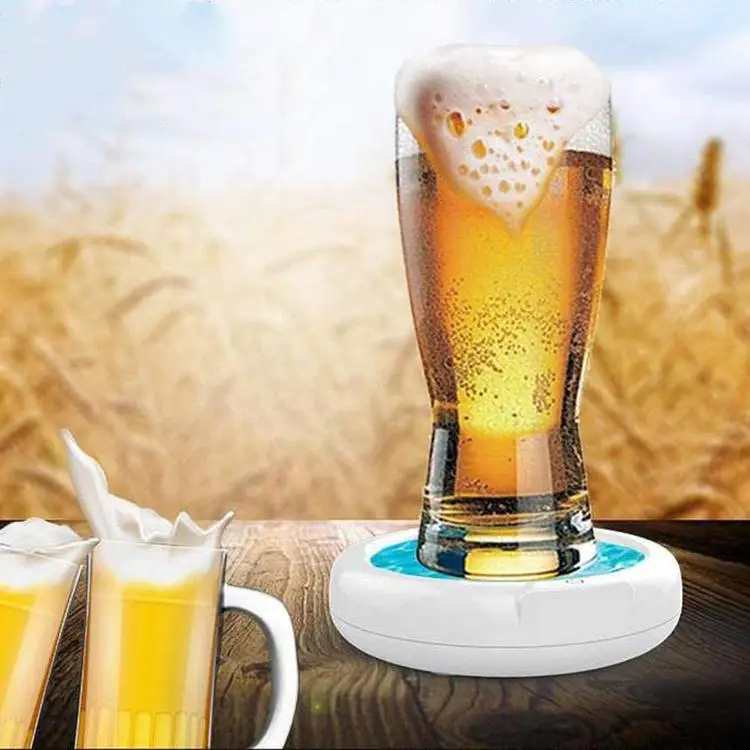 
Portable Beer Foamer Rechargeable Beer Bubbler for Home Gathering 