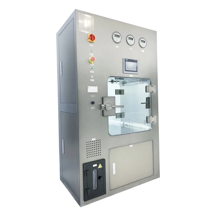 GMP Certification VHP Sterilizer Through Box VHP Pass Box for Pharmaceutical Clean Room CAR-T Cell Culture Laboratory Cleanroom