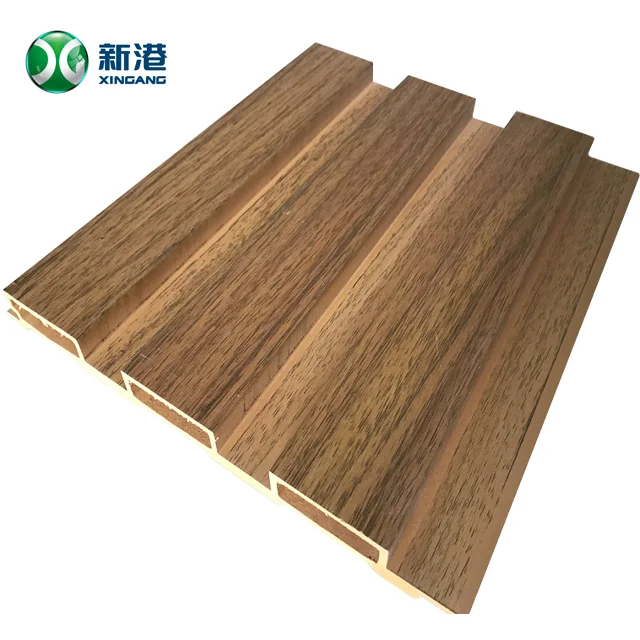 Decorative Wall Panels Wooden Grain PVC Wpc Wall Panels Designs for Decoration