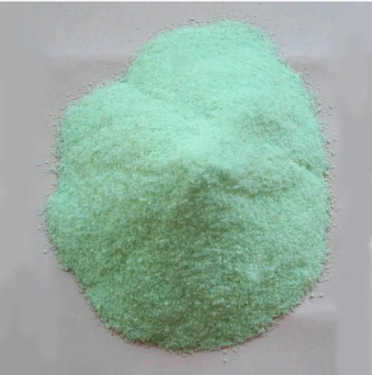 High quality ferrous sulfate heptahydrate is used in fertilizer