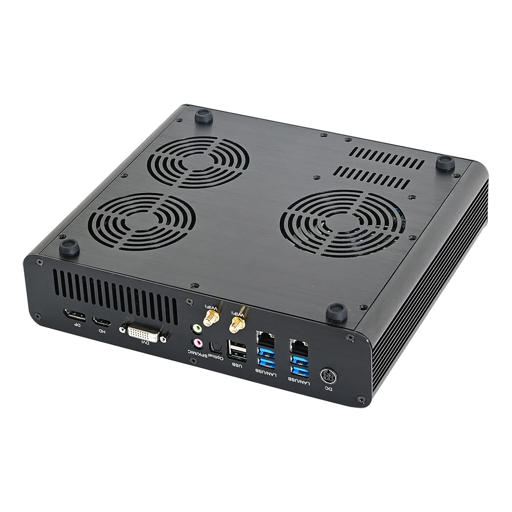 8K Mini PC, Gaming Computer, HTPC, Intel Core I7 7700HQ Windows 11 or Linux Ubuntu, GeForce1060 3G  DDR5 4K DP1.4, HD2.0, DVI-D