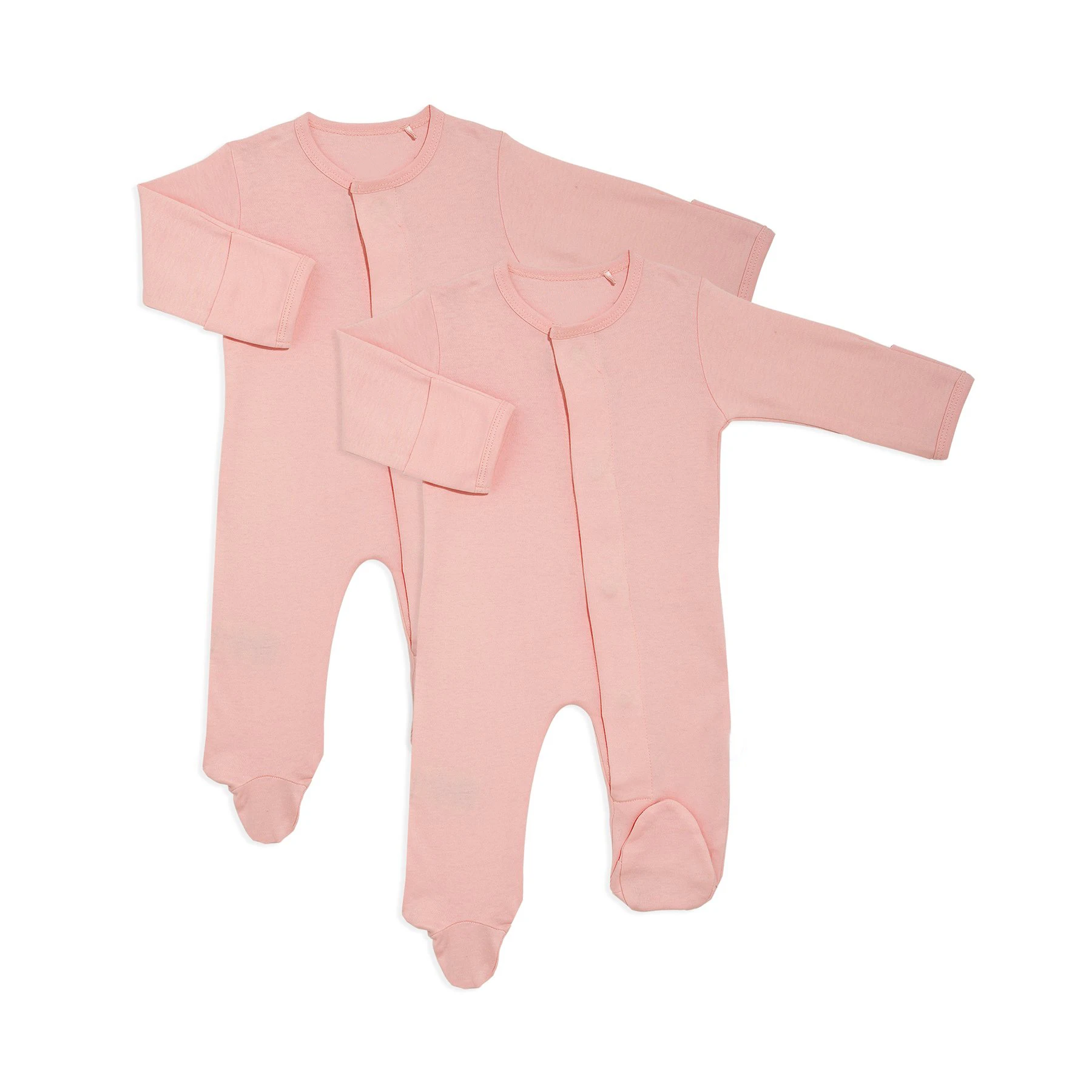 95%bamboo 5%spandex Footie Pajamas Easy Close Soft Bamboo Baby Footie Romper Quick Magnetic Fastener Sleeper