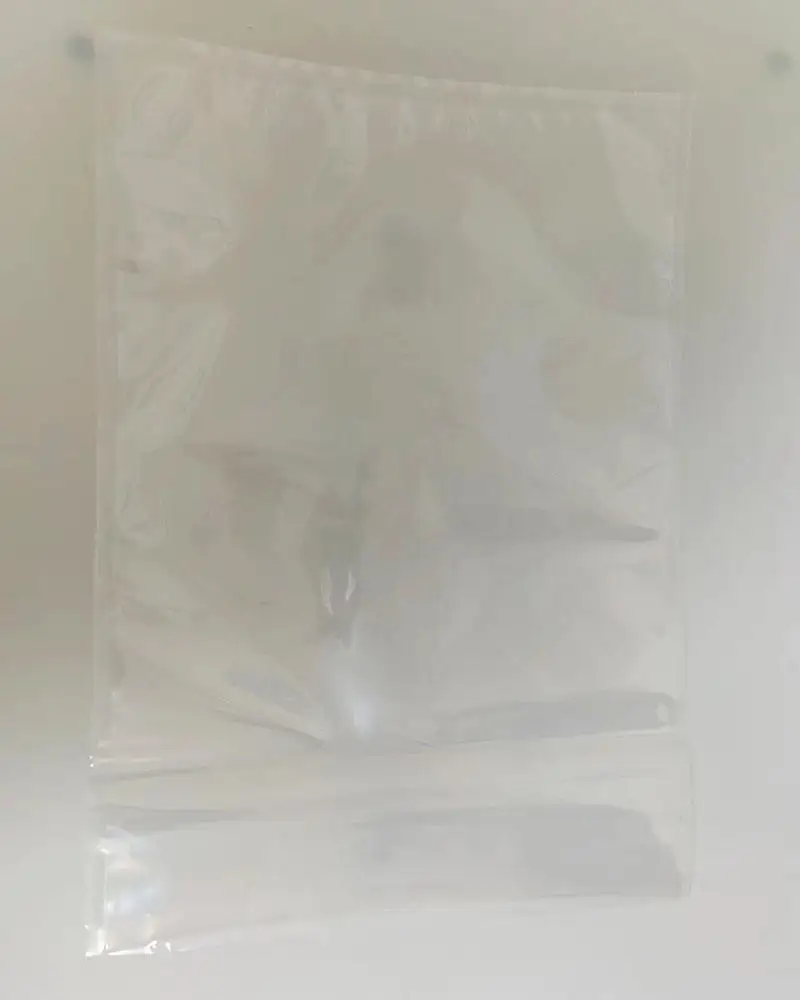 40CM*60CM 350 Micron 3 Side Sealed  printing Transparent clear Nylon plastic packaging Smooth Vacuum Seal Bag Pouch