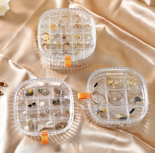 Оптовая продажа многослойный Многокамерный классификационный ящик для хранения с крышкой