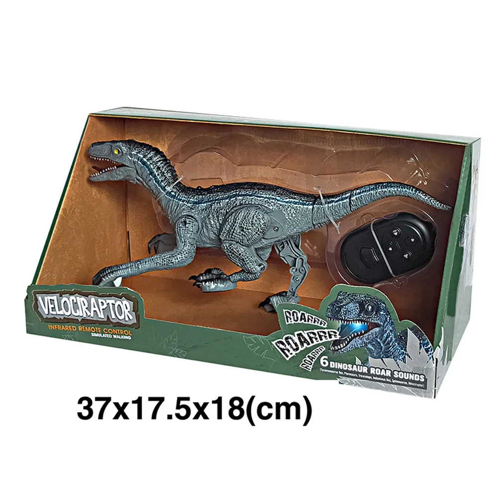 2.4G Remote Control Cuddly Battery Rc Beautiful Allosaurus Animals Dragon Glowing Dinosaur Toy For Sale