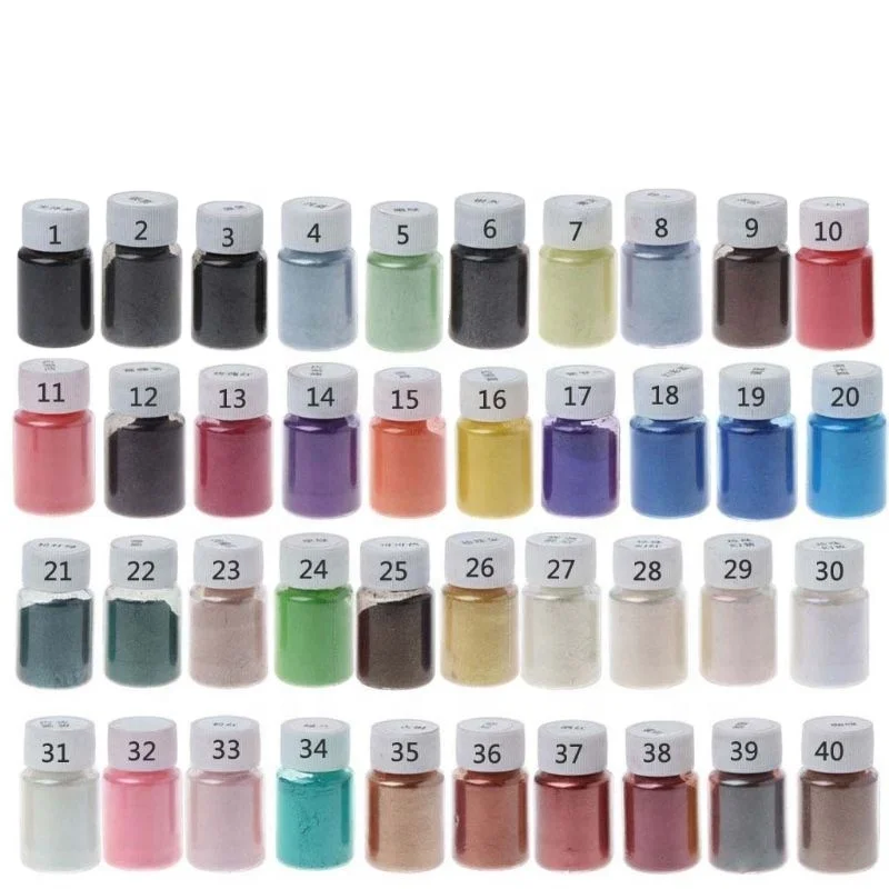 Cosmetics Grade Fit Soap DIY Making Natural Mica Pigment Powder