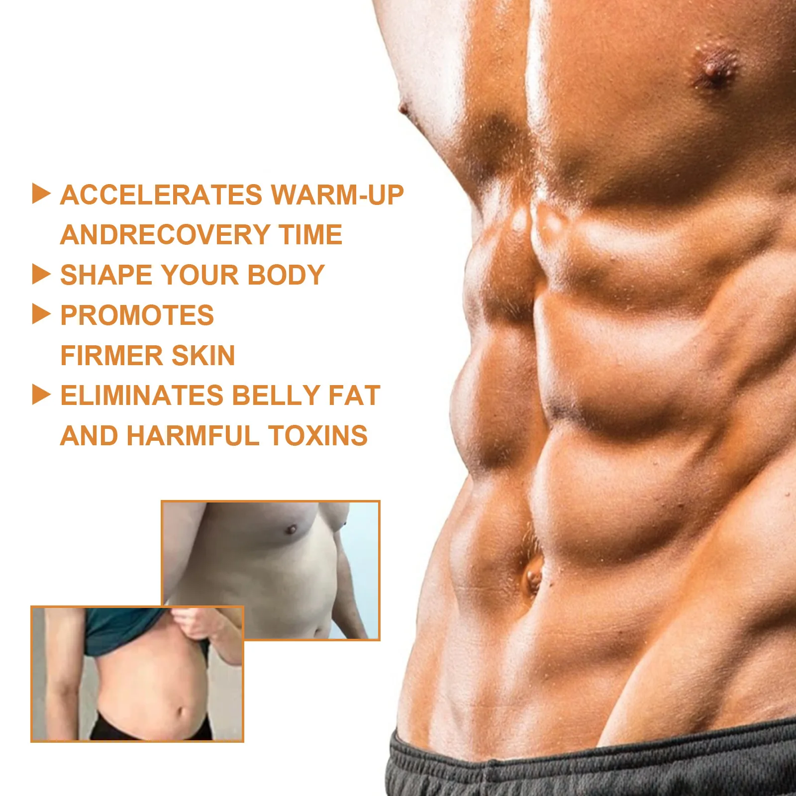 50g belly fat burner sweat enhancer toxins eliminating skin firming body slimming fat burning cream wholesale No reviews yet
