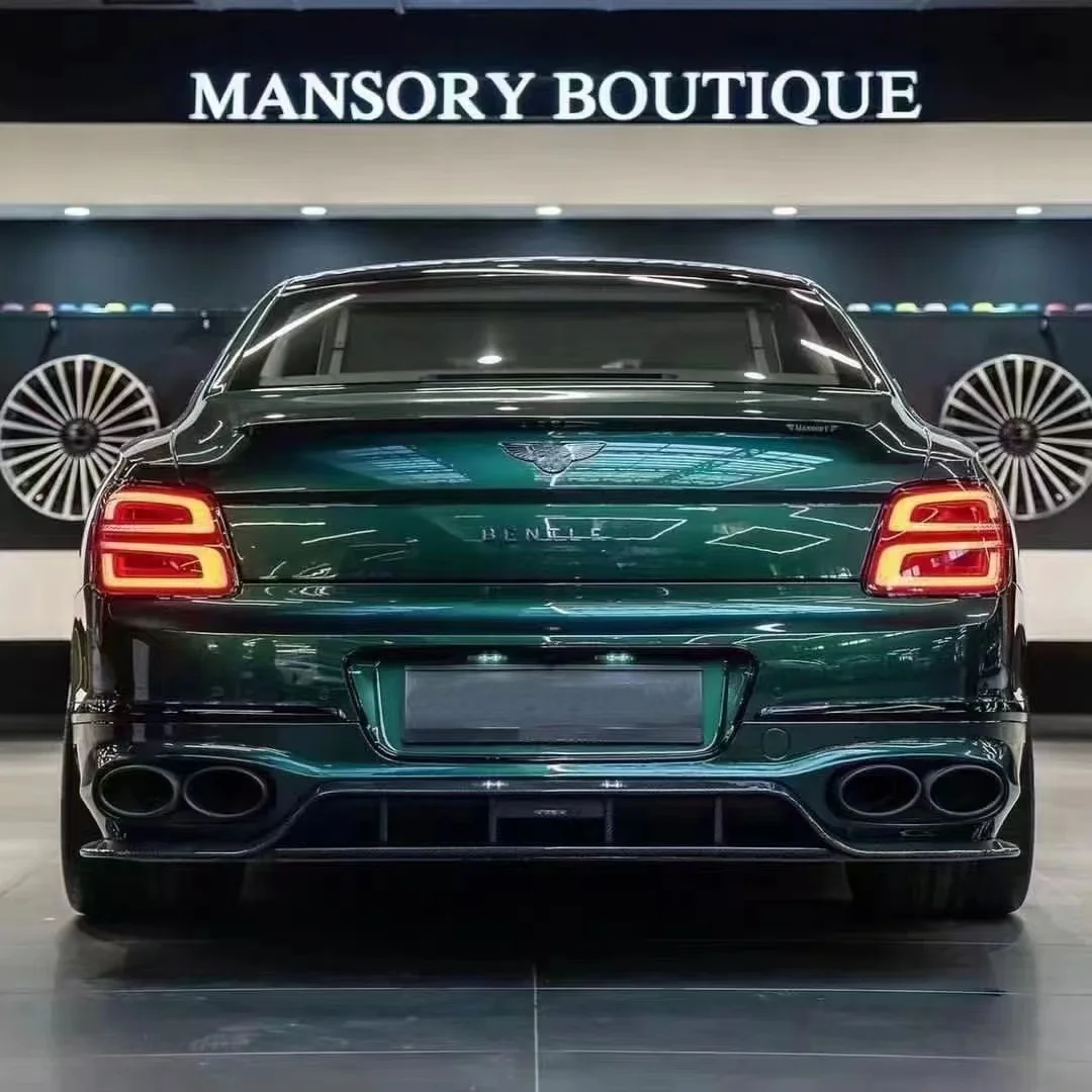 Dry carbon fiber body kit Front Bumper Rear Bumpers For  Bentley Continental Flying Spur Body Kit MSY Style
