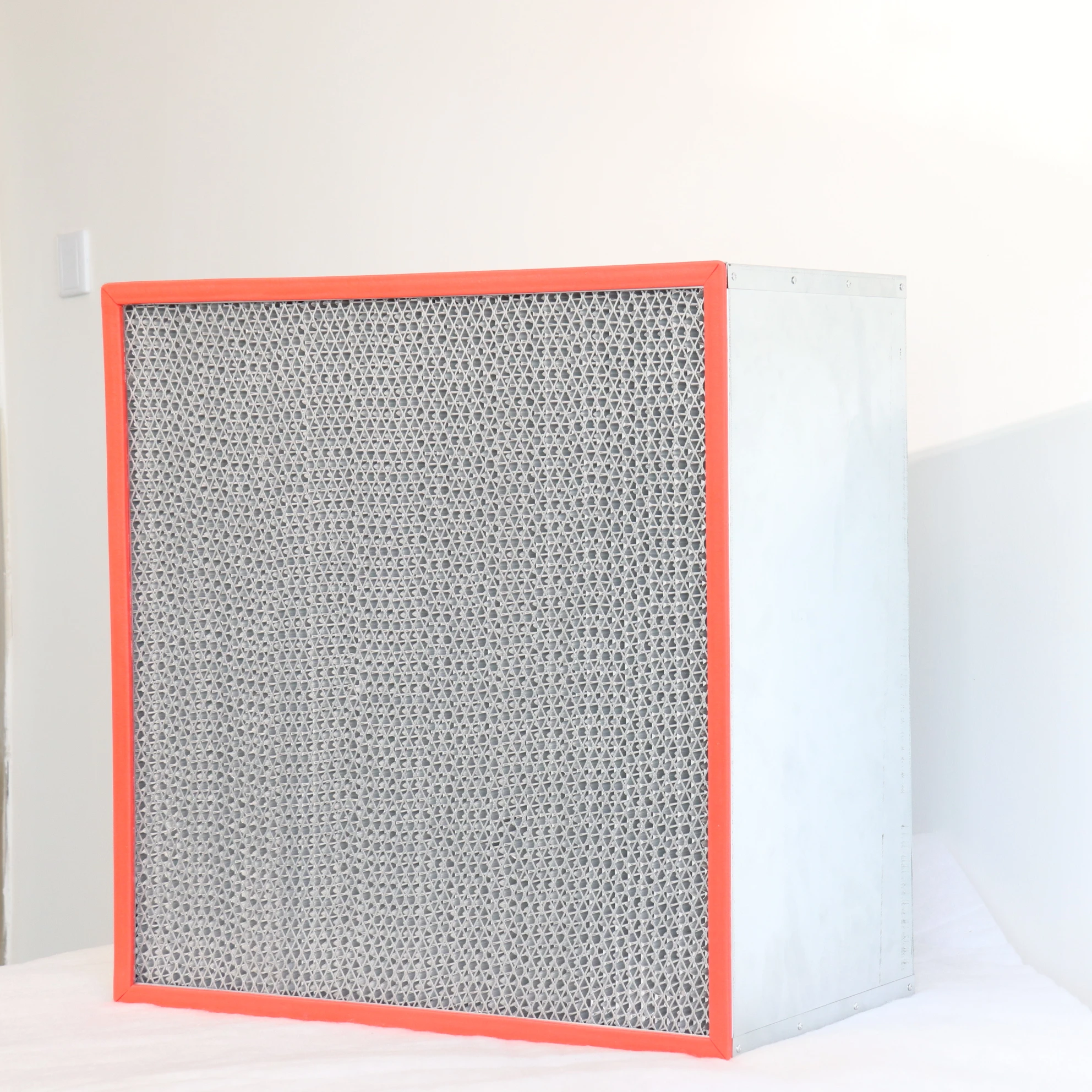 High efficiency high temperature resistant air filter for tunnel oven