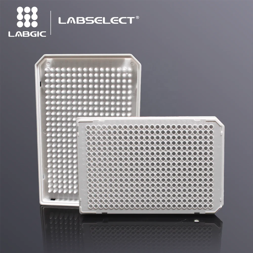 Labgic 40ul 384 well PCR plate Labselect full skirt White tube Compatible with Roche
