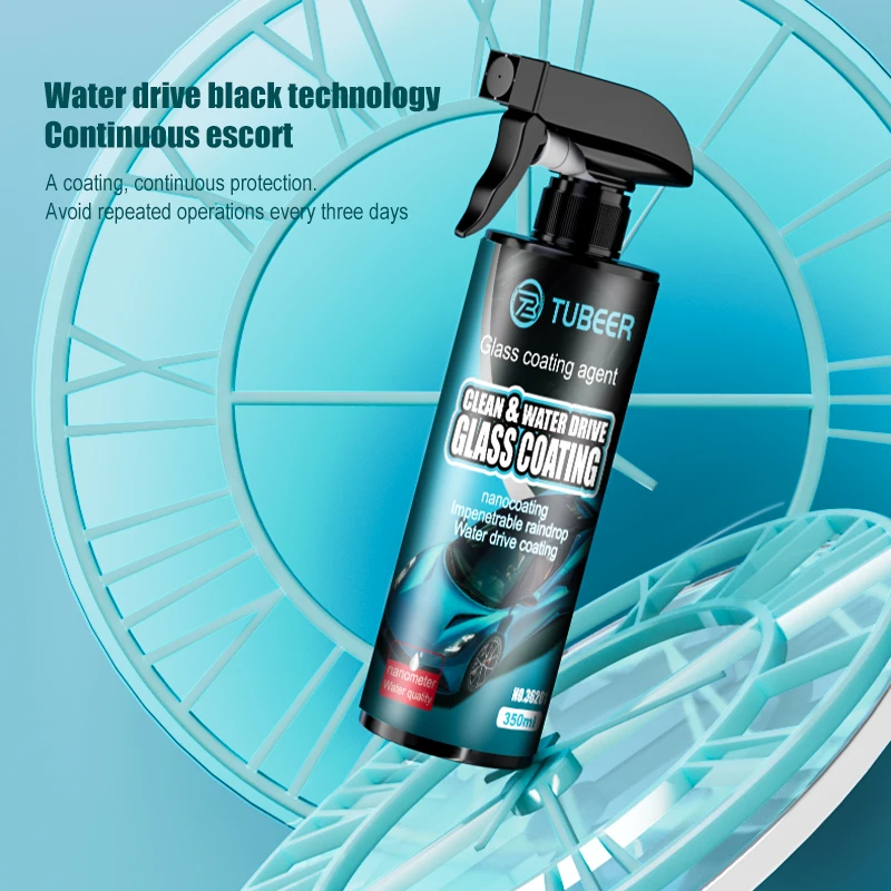 High quality 350ML Car Repellent Ceramic Coating Nano Glass Plated Crystal Liquid Hydrophobic Coating Waterproof Agent