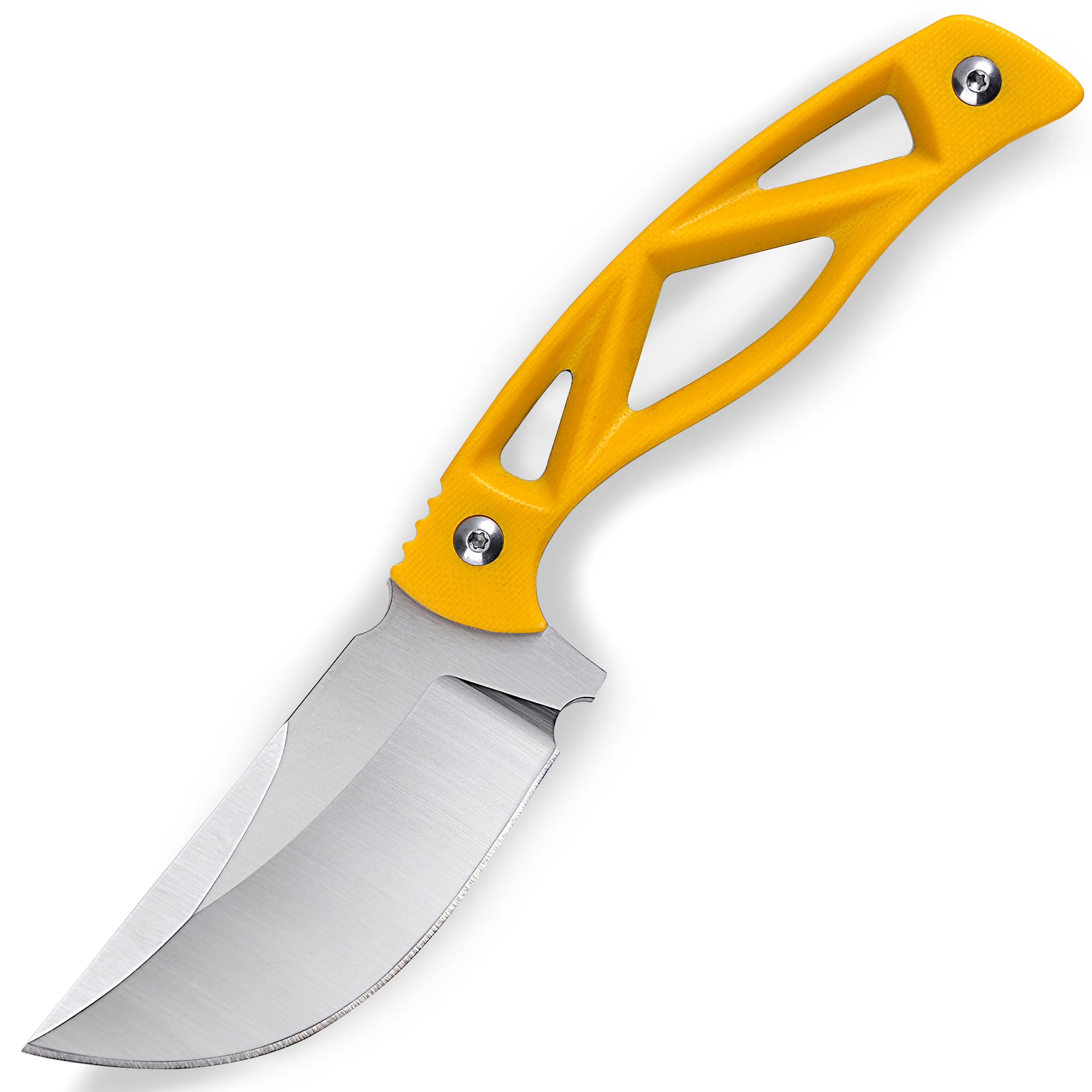 New G10 Handle Hunting Knife D2 Outdoor Camping Survival Defensive Fixed Blade Knives Hunting Equipment with Scabbard