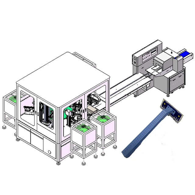 Automatic Razor Making Assembly Machine Electronics Production Machinery Production Line