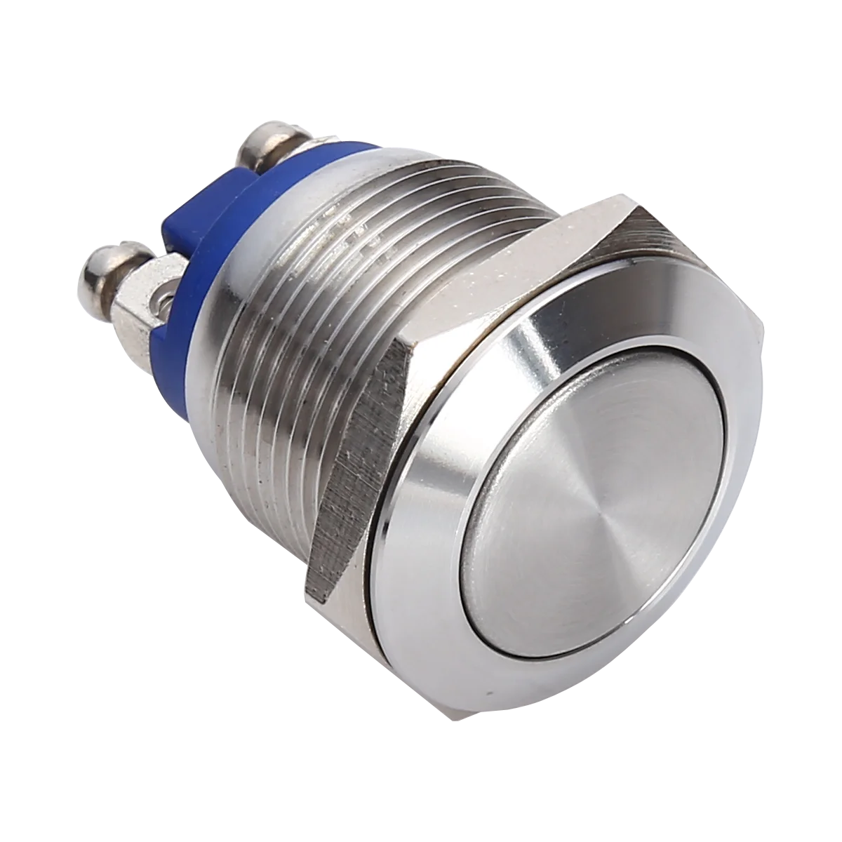 19mm  Metal Momentary welding-free Push Button  Switch Water Proof IP65  1NO