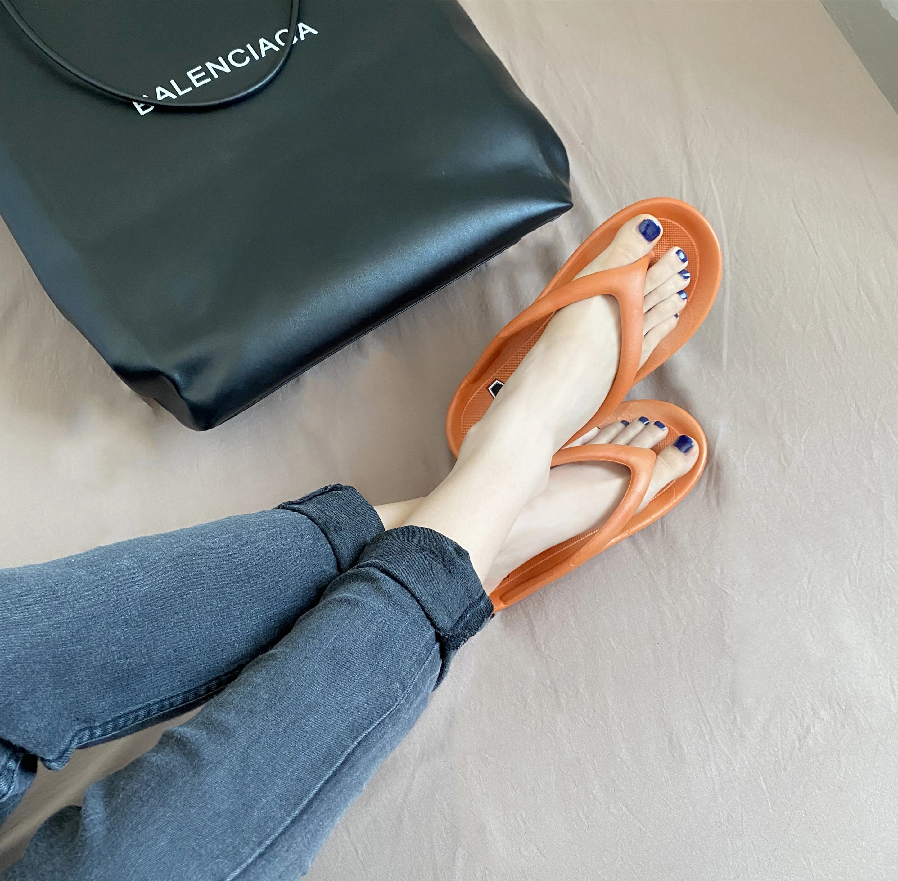 New lady women custom cute pvc basic plastic beach trendy dropship slipper flip flop white shoes sport 2020