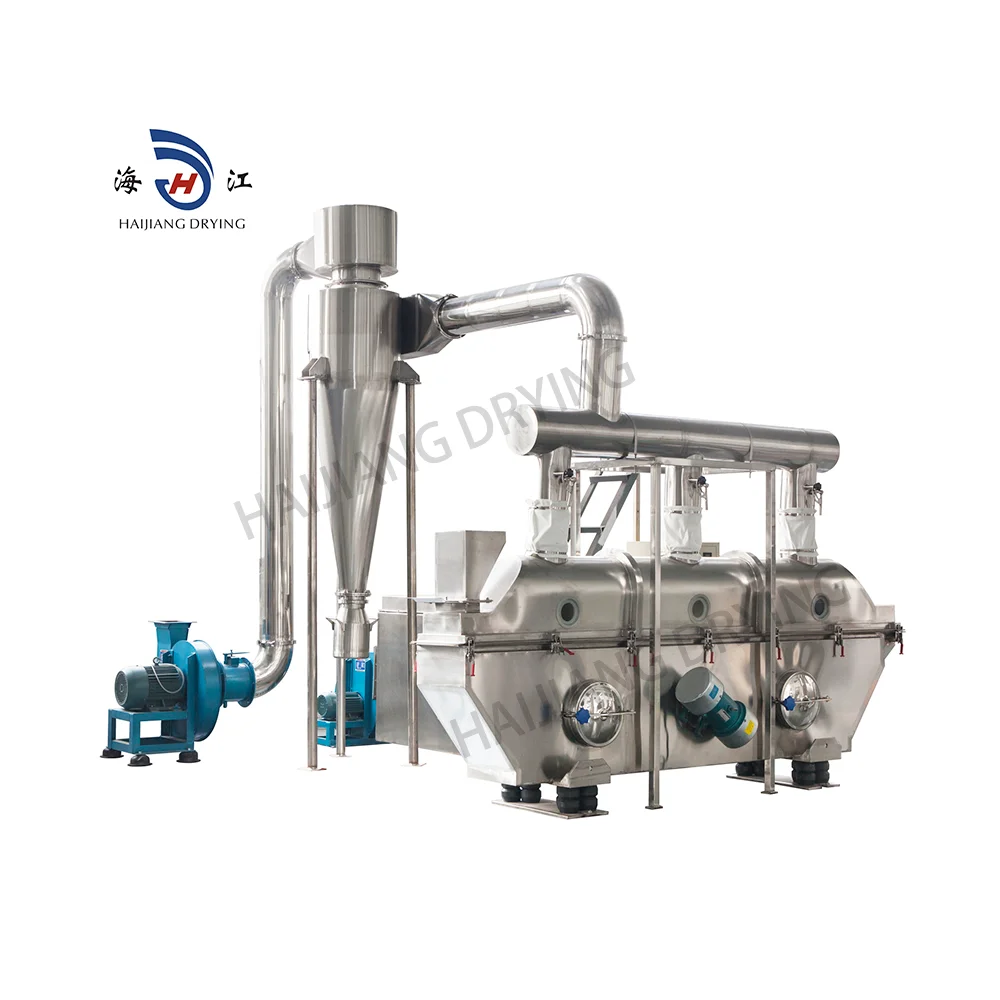 Hot Sale ZLG Series GMP continuous  vertical salt automatic industrial fluid bed dryer