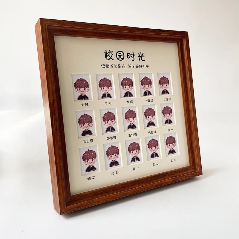 oak wood white black photo frame 20x30 30x40 40x50 50x70 cm wall gallery arts family picture frame eco-friendly photo frame