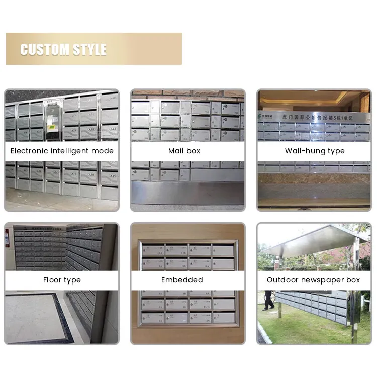 metal large outdoor parcel delivery box large parcel drop box for mail letter post parcel boxes