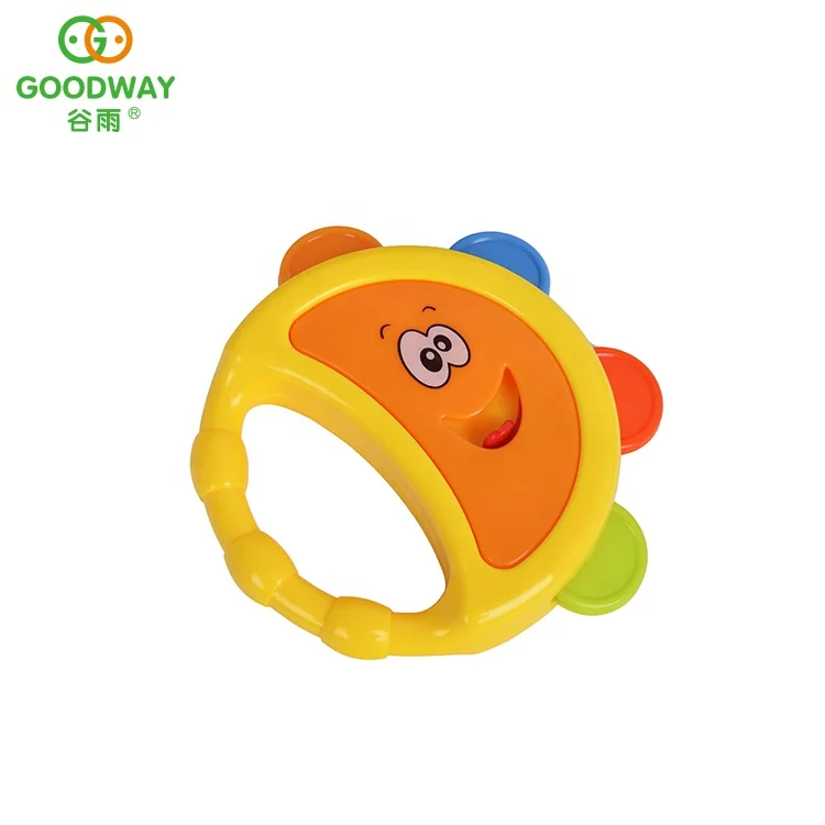 
10pcs Plastic Funny Baby Shaking Hand Ringing Bell Grasping Rattle Set 