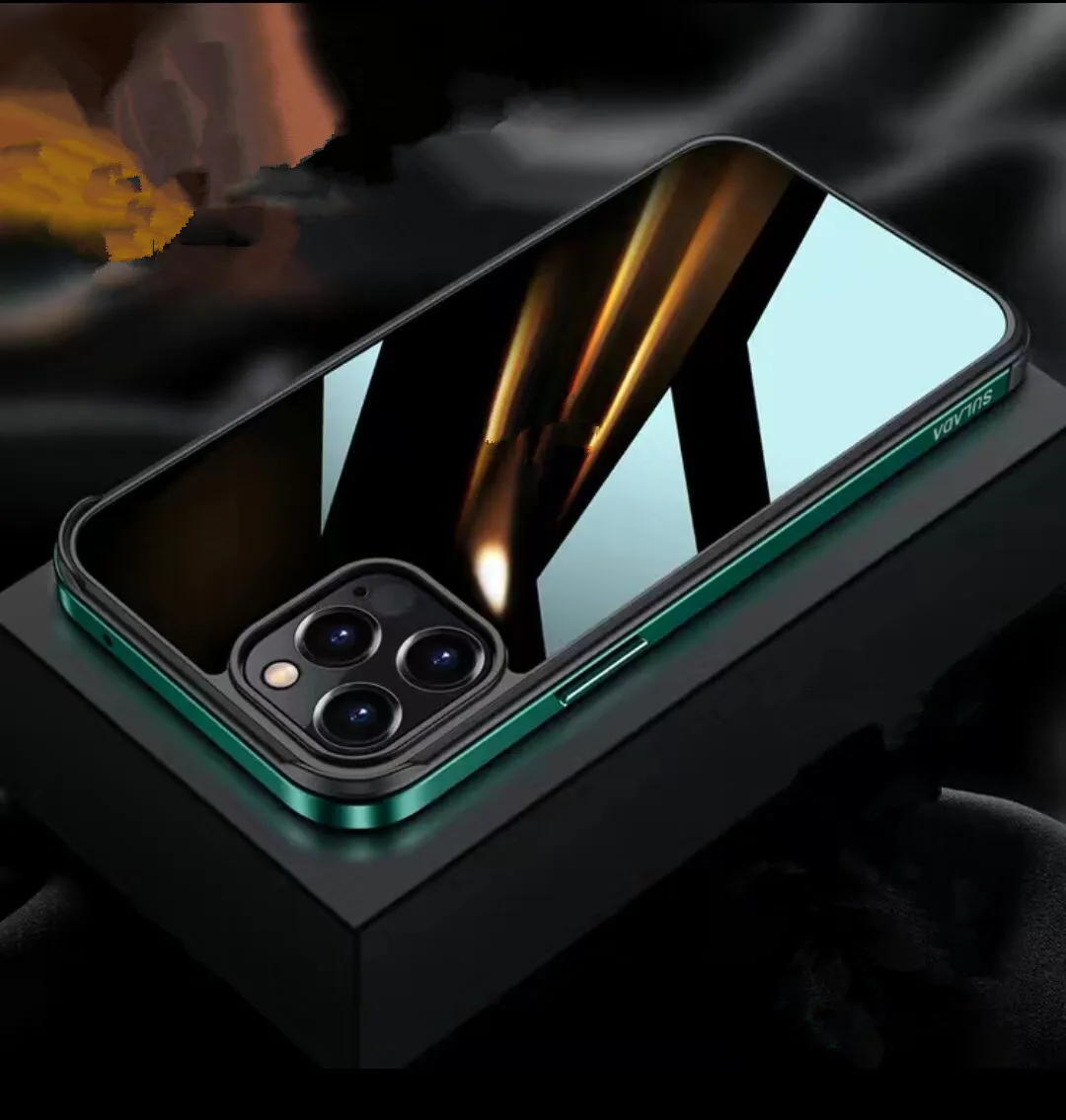 
mobile phone shell solid wear-resistant double-sided toughened glass without film fashion trend popular 