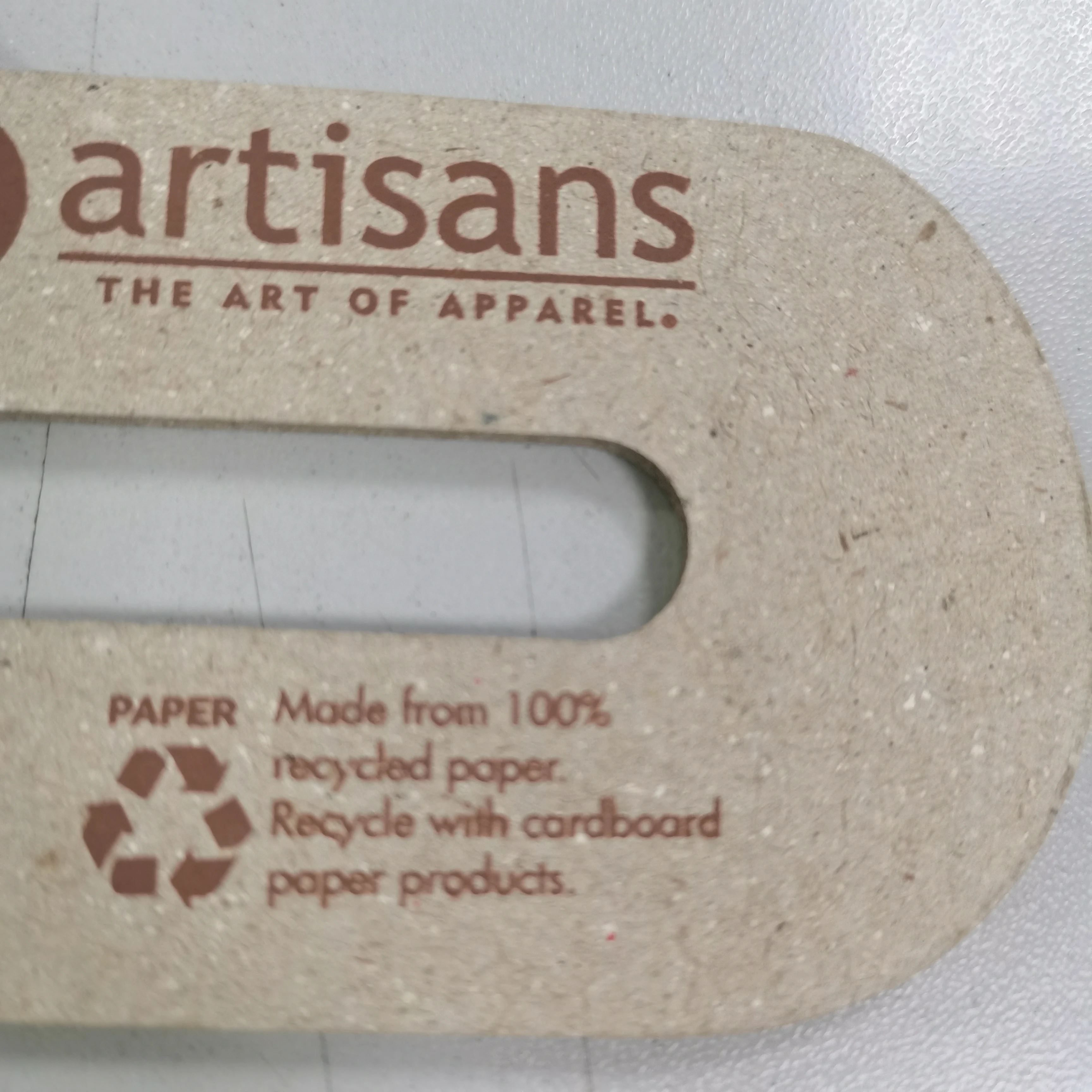 New Material and New Design of Paper Hanger Hanging Silk Scarf Paper Hanger