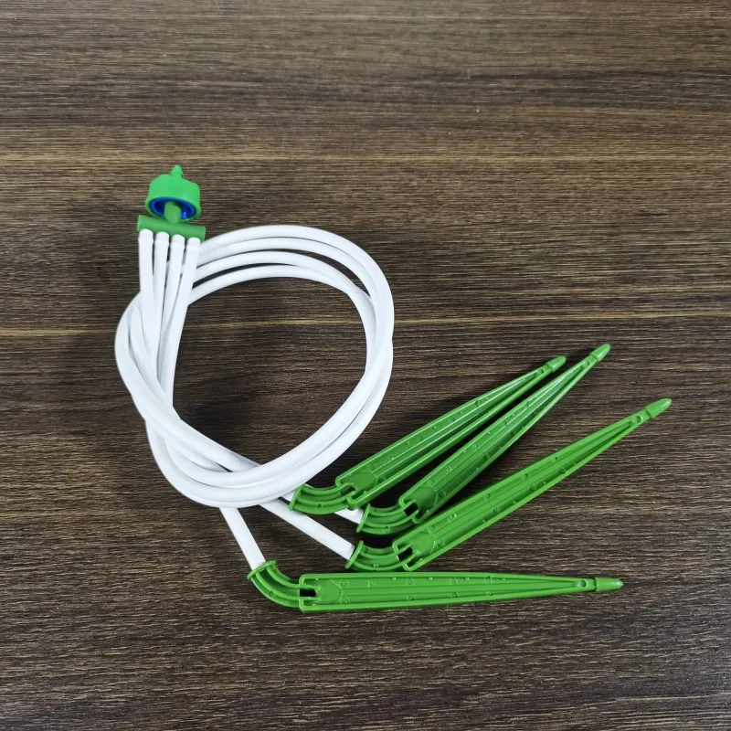 Hot Sale Hydroponic Dripper Full Set 1way 2 ways 4 ways Irrigation Dripper Stake 2LPH 4LPH Emitter for Plant Growing