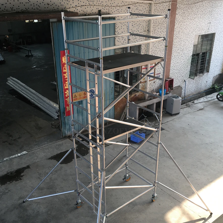 Cheap used aluminum mobile scaffold ladder tower