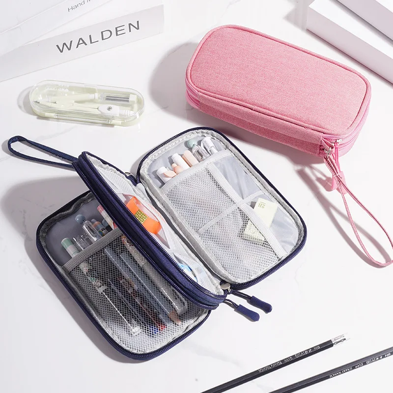 Travel Portable Digital Product Storage Bag USB Data Cable Organizer Headset Cable Bag Charging Treasure Box Bag