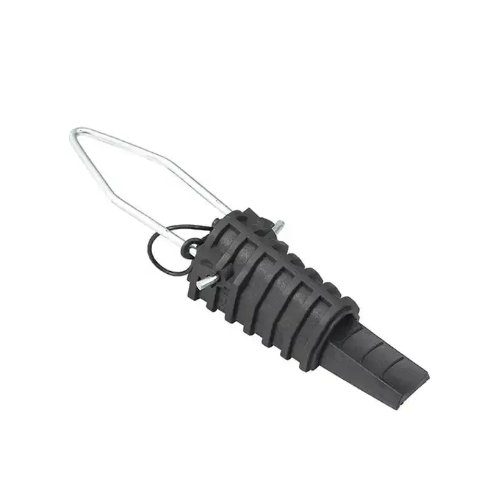 opgw 4 CORES PLASTIC dead end strain clamp anchoring branch clamp for LV-ABC cable 4.2mm adss 4 wire DCR-2