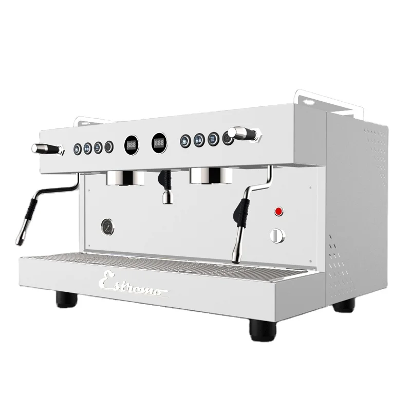 New Arrival Multi-purpose Dual Group 11L Boiler Electric Control Espresso Commercial Coffee Machine For Coffee Shop