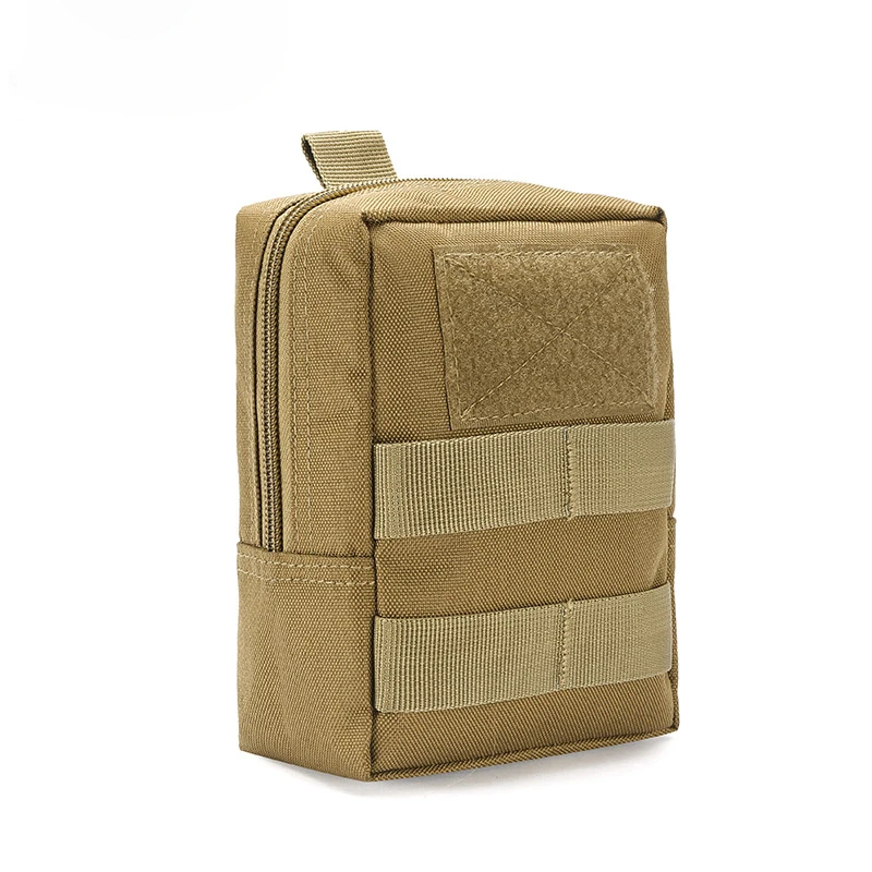 0101 Custom Wholesale Fashion New Waterproof Cube Small Camping Camouflage Tactical Molle Bag Pouch