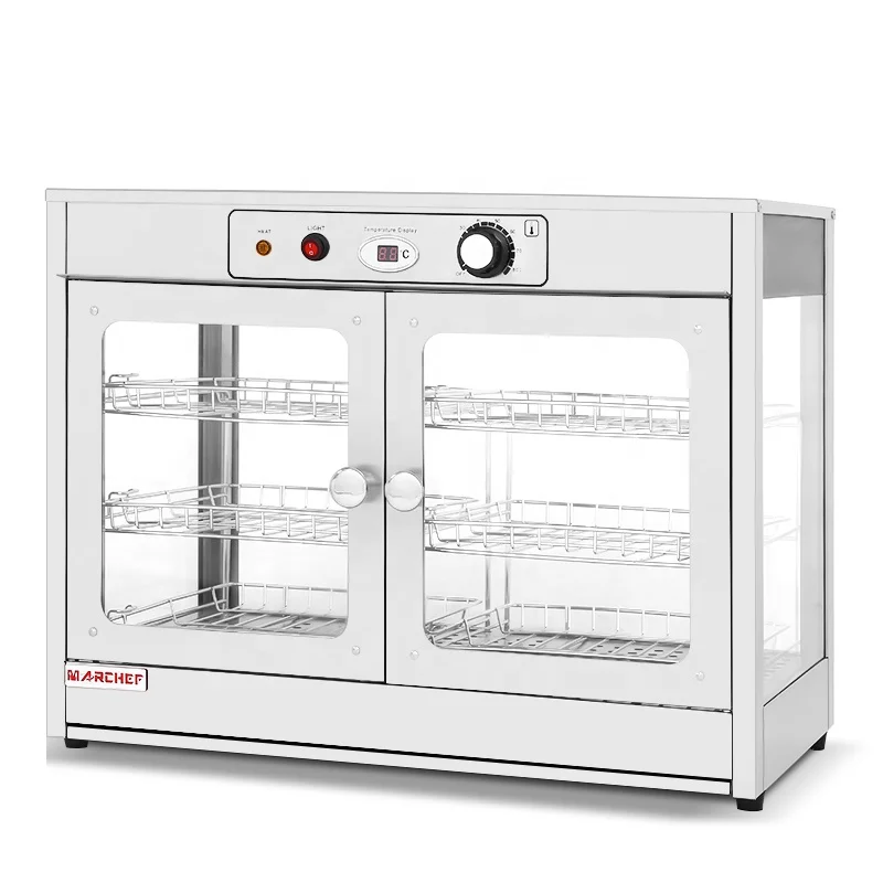 Best Sale Large Stainless Steel Food Warmer Display for Kitchen Equipment