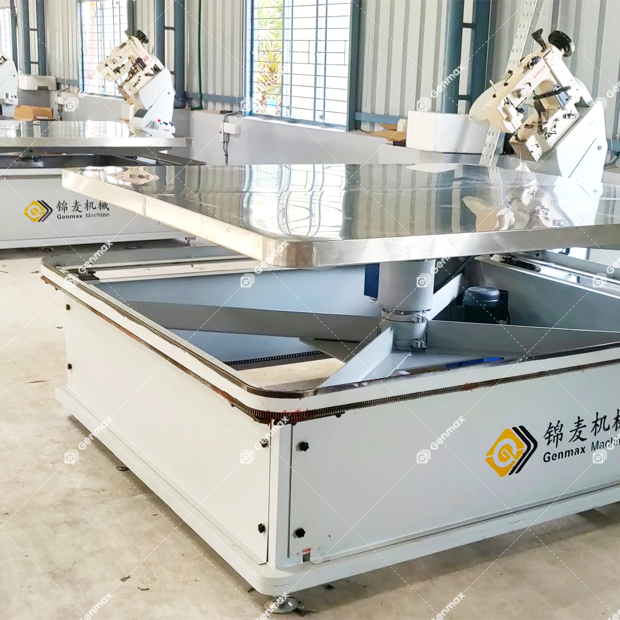 300U Chain Lock Stitch Mattress Tape Edge Machine Maquinas Para Coser Colchones